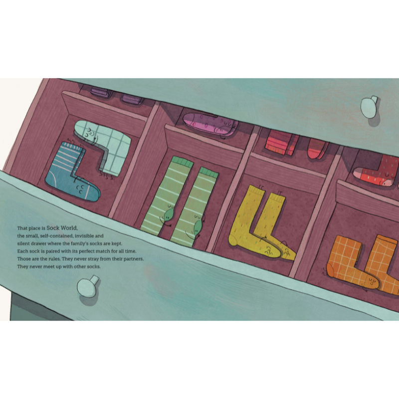 Sassi Story Book - Sock World