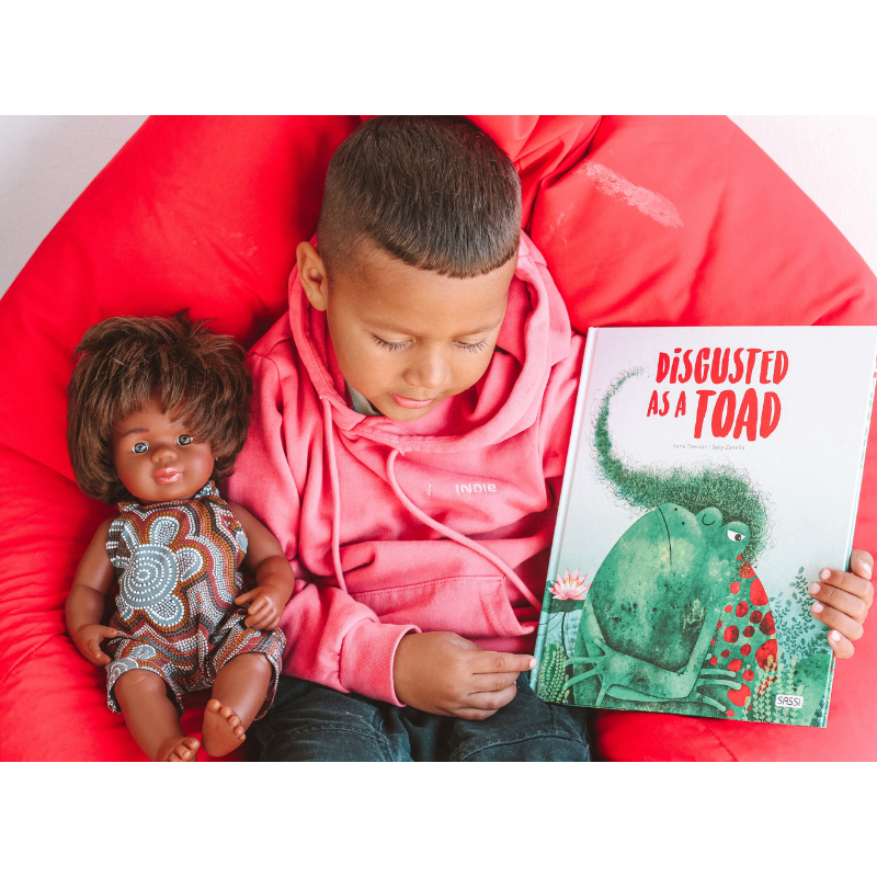 Sassi Big Feelings Books - Disgusted as a Toad