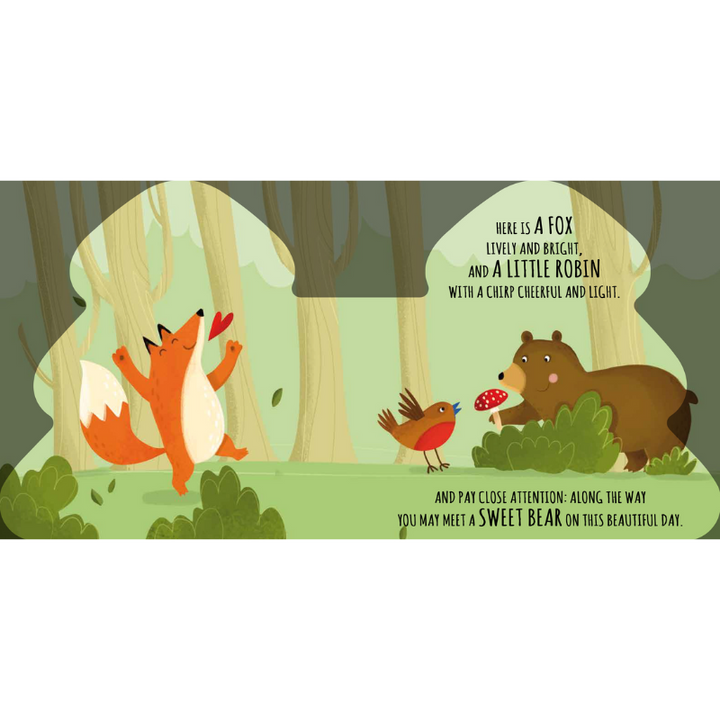Sassi Shaped Board Book -  Friends of the Forest