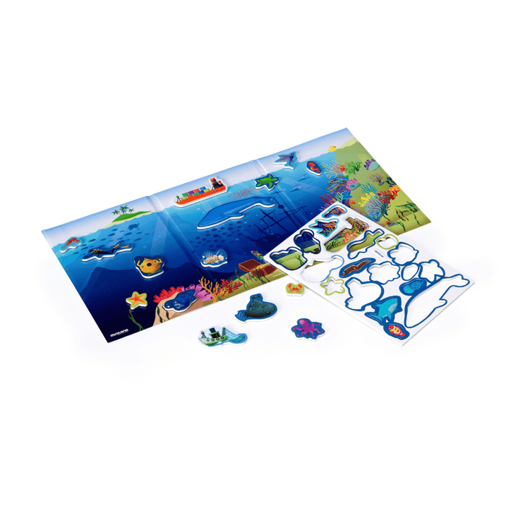 Miniland On The Go Discover Sea Mystery Magnetic Game