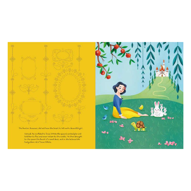 Sassi - Die-Cut, Fairy Tale Book - Snow White