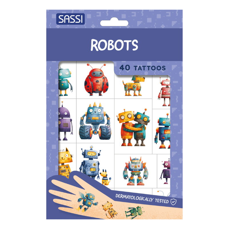 Sassi Tattoos - Robots and Astronauts