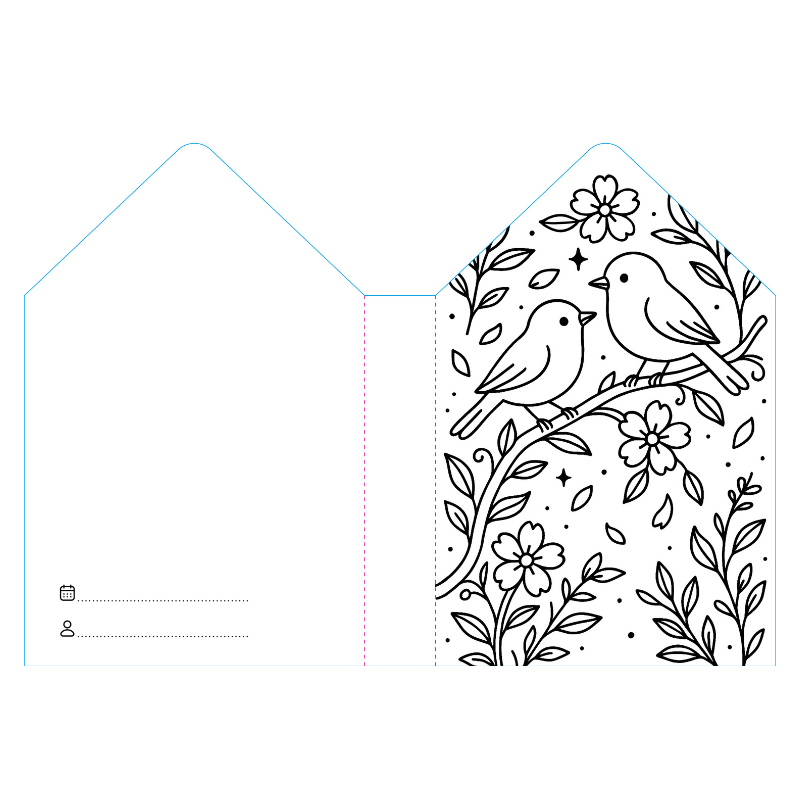 Sassi Colouring Book House - Pets