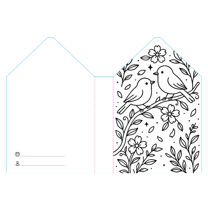 Sassi Colouring Book House - Pets