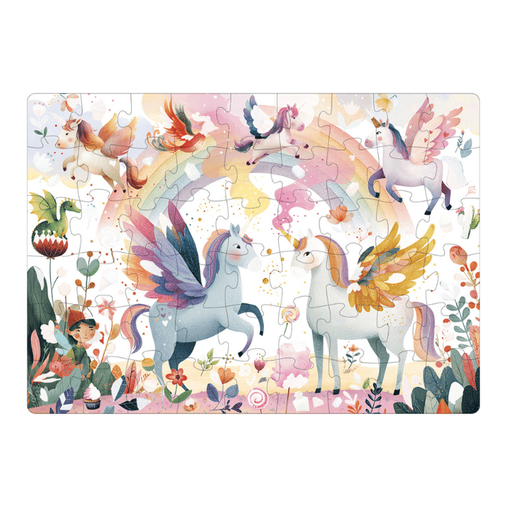 Sassi Magic Water Puzzle & Book Set - Unicorns