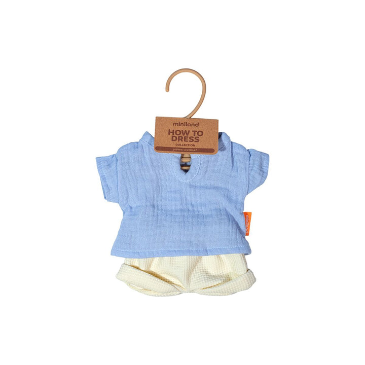Miniland Doll Clothing - Shorts & Shirt, 32 cm