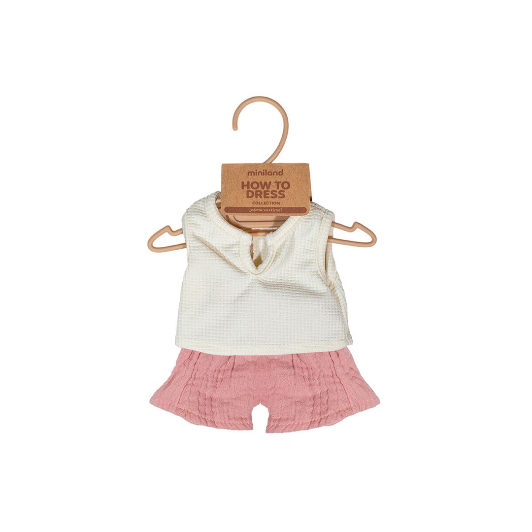 Miniland Doll Clothing - Shirt & Trousers, 38 cm