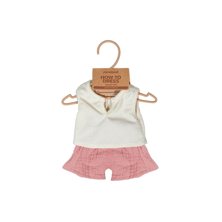 Miniland Doll Clothing - Shirt & Trousers, 38 cm