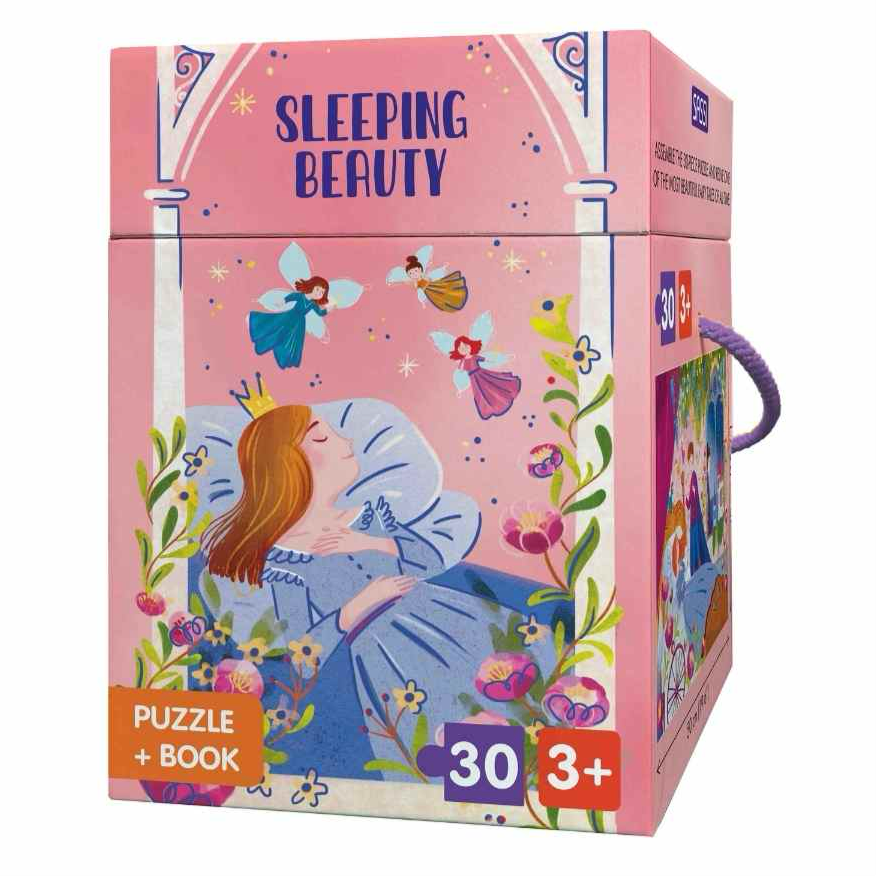 Sassi Fairy Tale Puzzle & Book Set - Sleeping Beauty