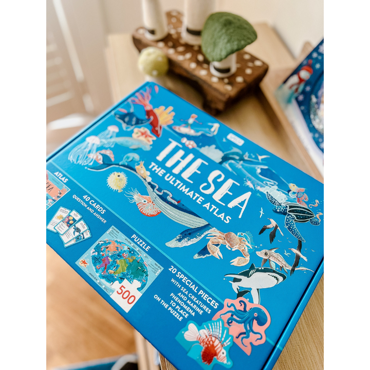 Sassi The Ultimate Atlas and Puzzle Set - The Sea 3D Models and Puzzle