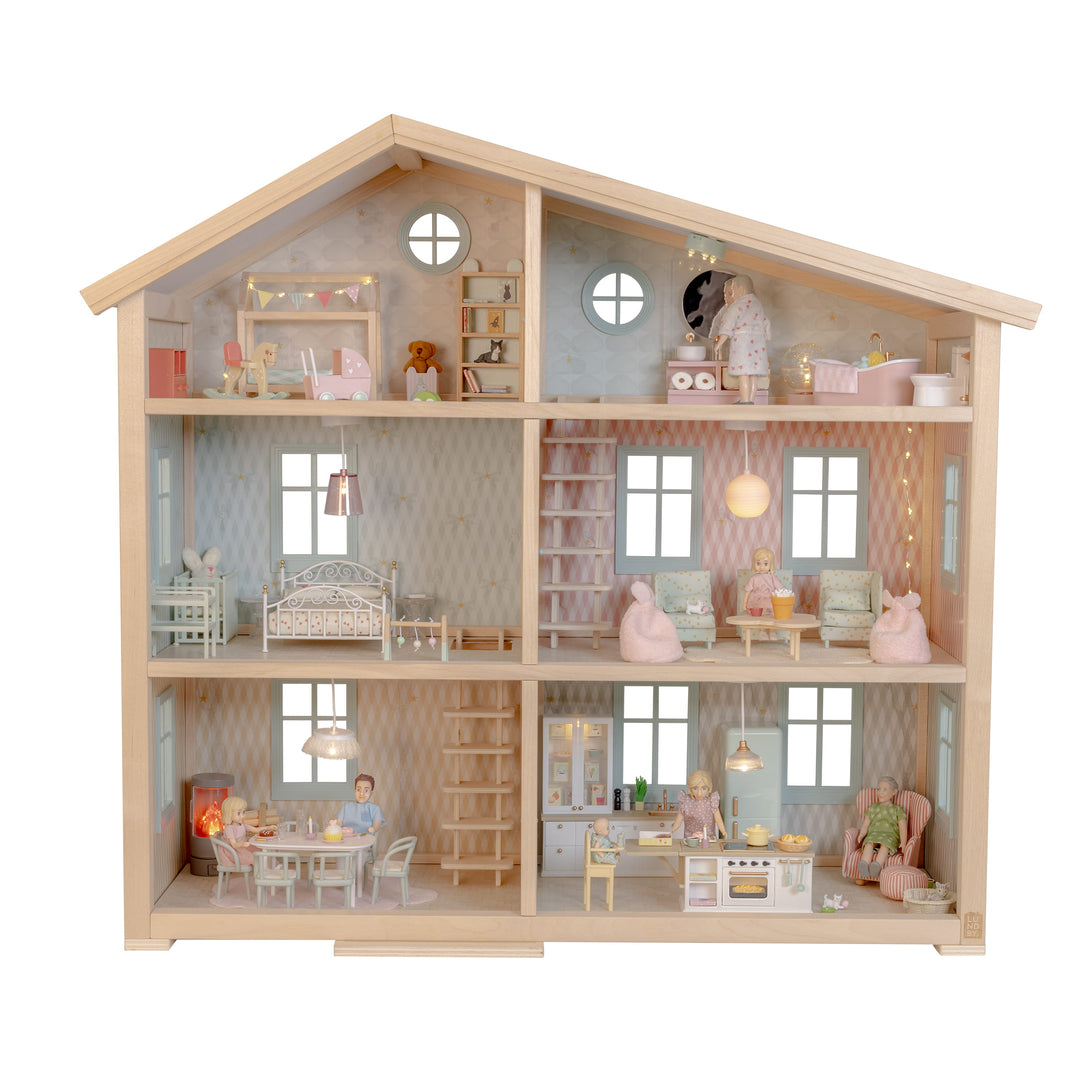 Lundby Doll House - Wonder House, 3 Storey