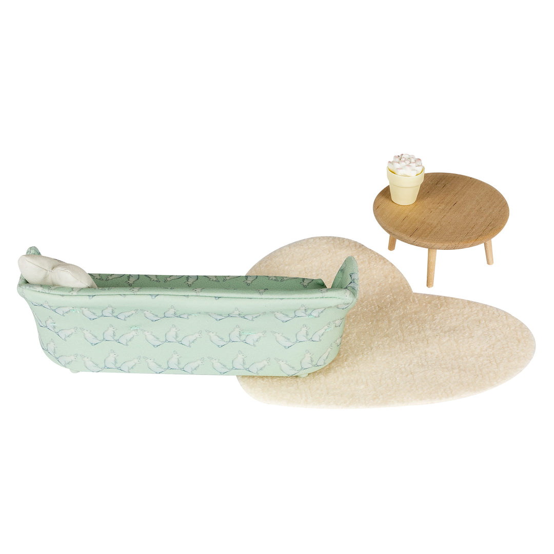 Lundby Doll House Furniture - Lounge & Coffee Table Set