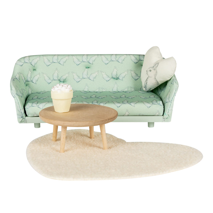 Lundby Doll House Furniture - Lounge & Coffee Table Set