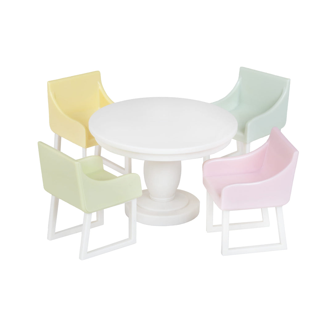 Lundby Doll House Furniture - Basic Dining Room Set