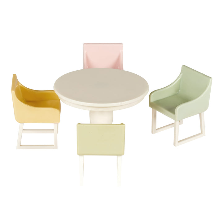 Lundby Doll House Furniture - Basic Dining Room Set