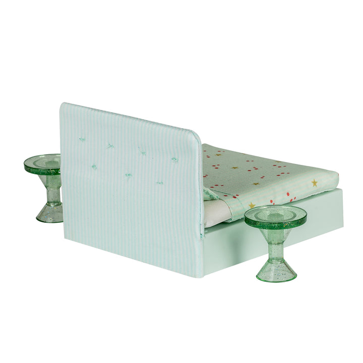Lundby Doll House Furniture - Upholstered Bed Set