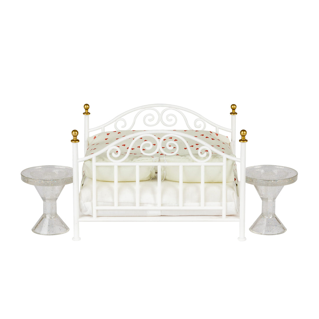 Lundby Doll House Furniture - Classic Iron Bed Set