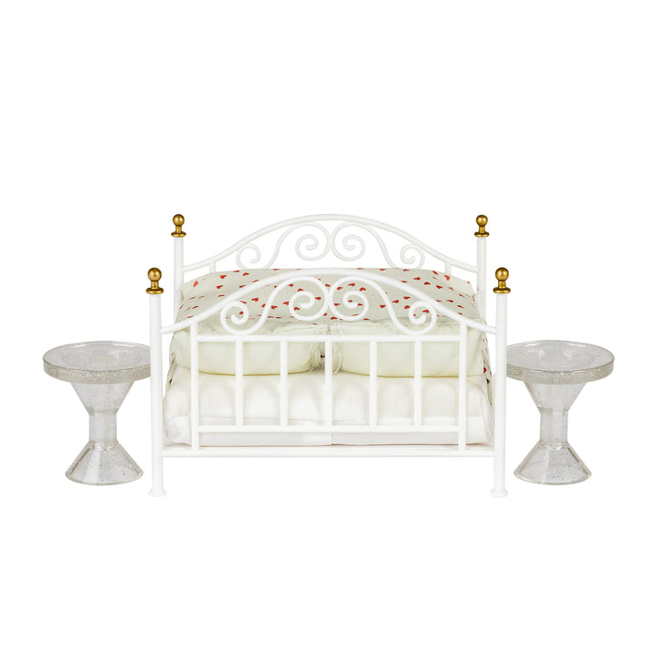Lundby Doll House Furniture - Classic Iron Bed Set