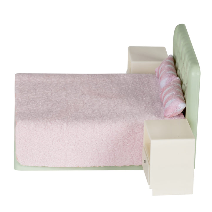 Lundby Doll House Furniture - Basic Bedroom Set