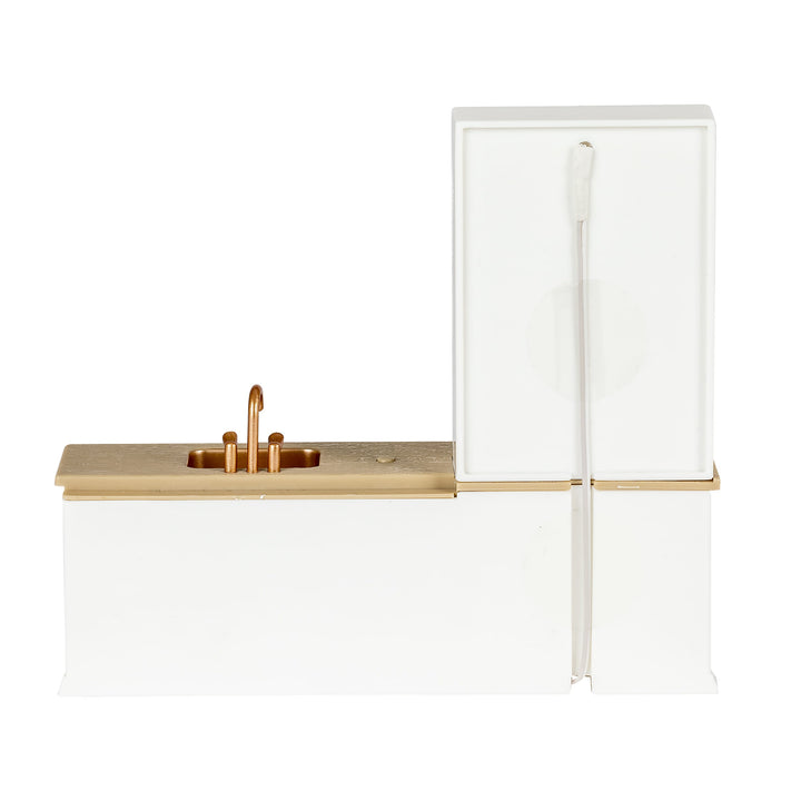 Lundby Doll House Furniture - Kitchen Basin with Display Cabinet