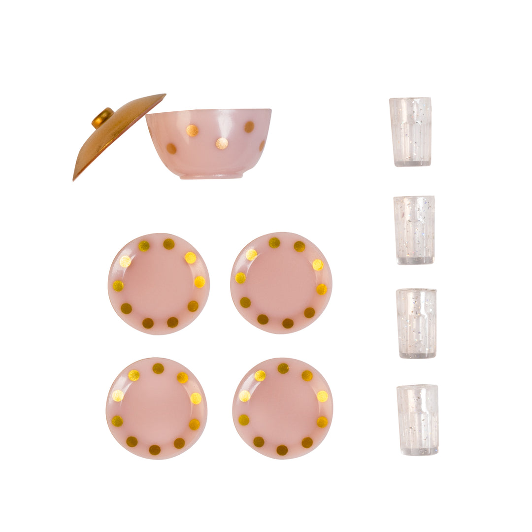 Lundby Doll House Furniture - Dinner Set Accessories