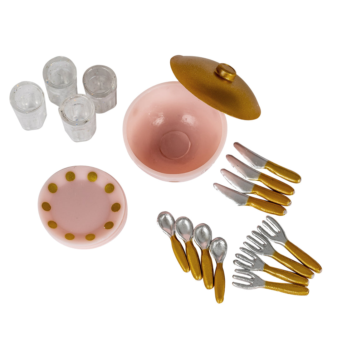 Lundby Doll House Furniture - Dinner Set Accessories