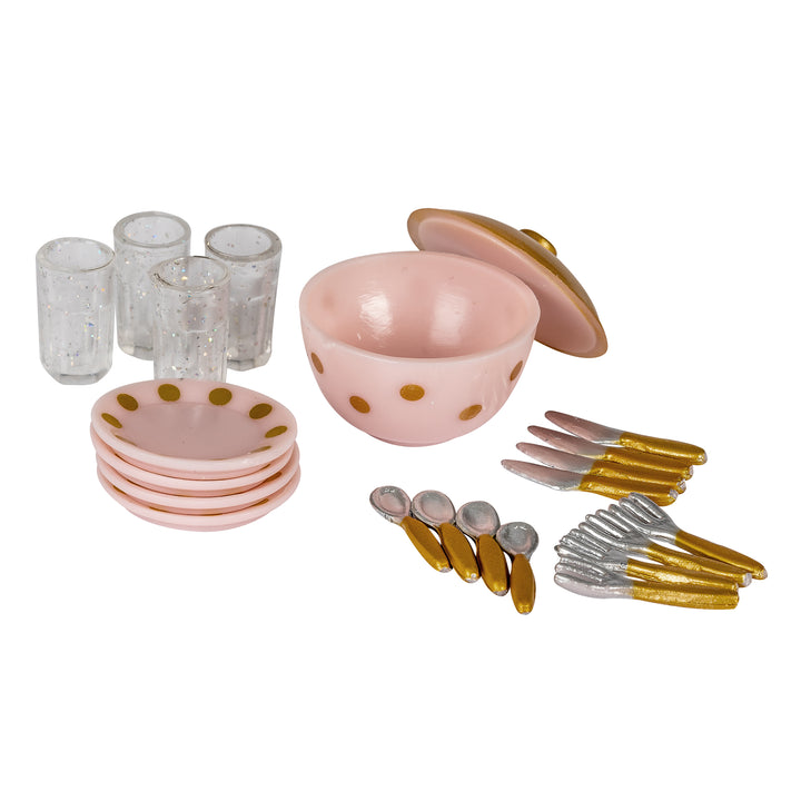 Lundby Doll House Furniture - Dinner Set Accessories