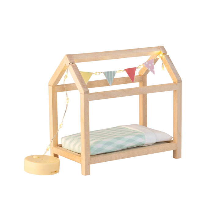 Lundby Doll House Furniture - Children's House Bed Set