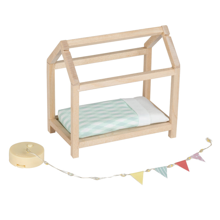Lundby Doll House Furniture - Children's House Bed Set