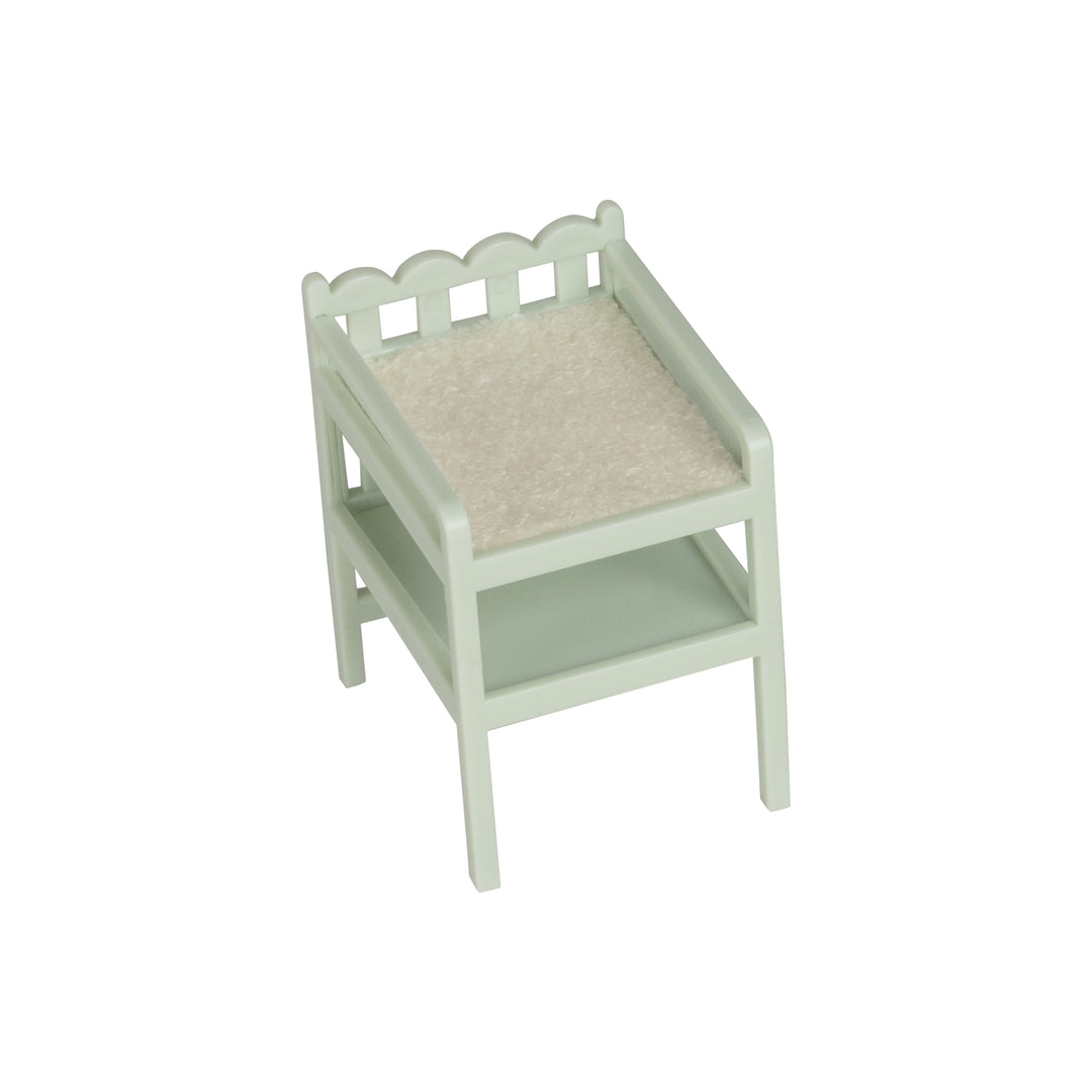 Lundby Doll House Furniture - Cot & Change Table Set