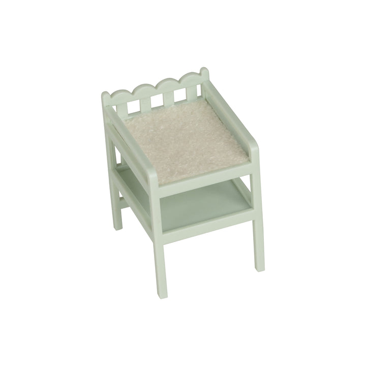 Lundby Doll House Furniture - Cot & Change Table Set