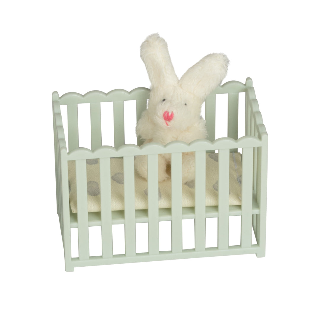 Lundby Doll House Furniture - Cot & Change Table Set