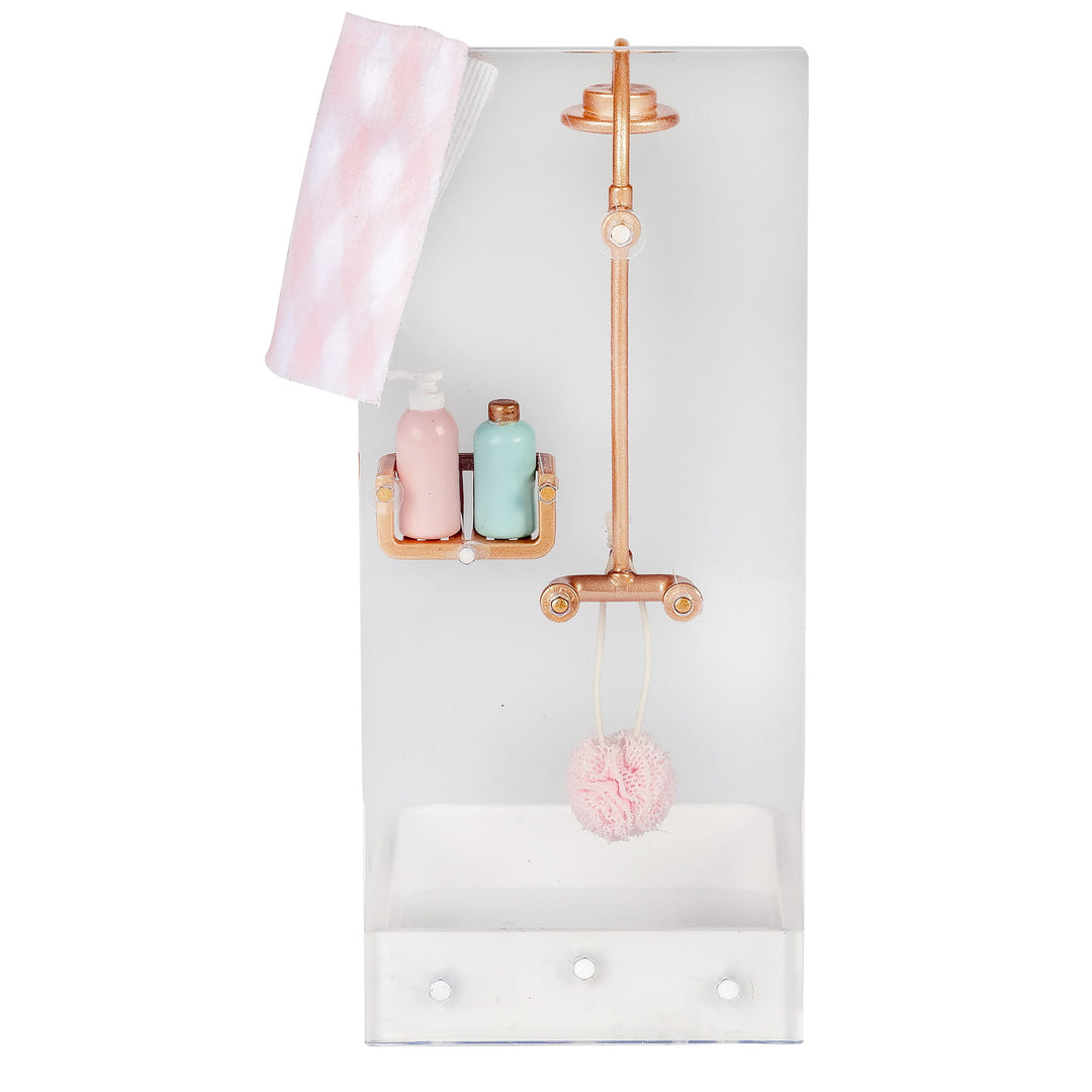 Lundby Doll House Furniture - Bathroom Shower Set