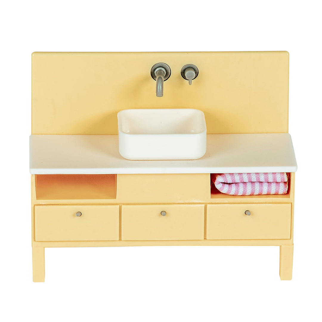 Lundby Doll House Furniture - Basic Bathroom Set
