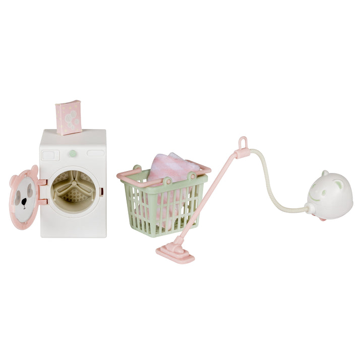 Lundby Doll House Furniture - Cleaning & Laundry Set