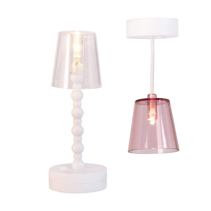 Lundby Doll House Accessories - Floor & Ceiling Lamp Set, 2 pcs