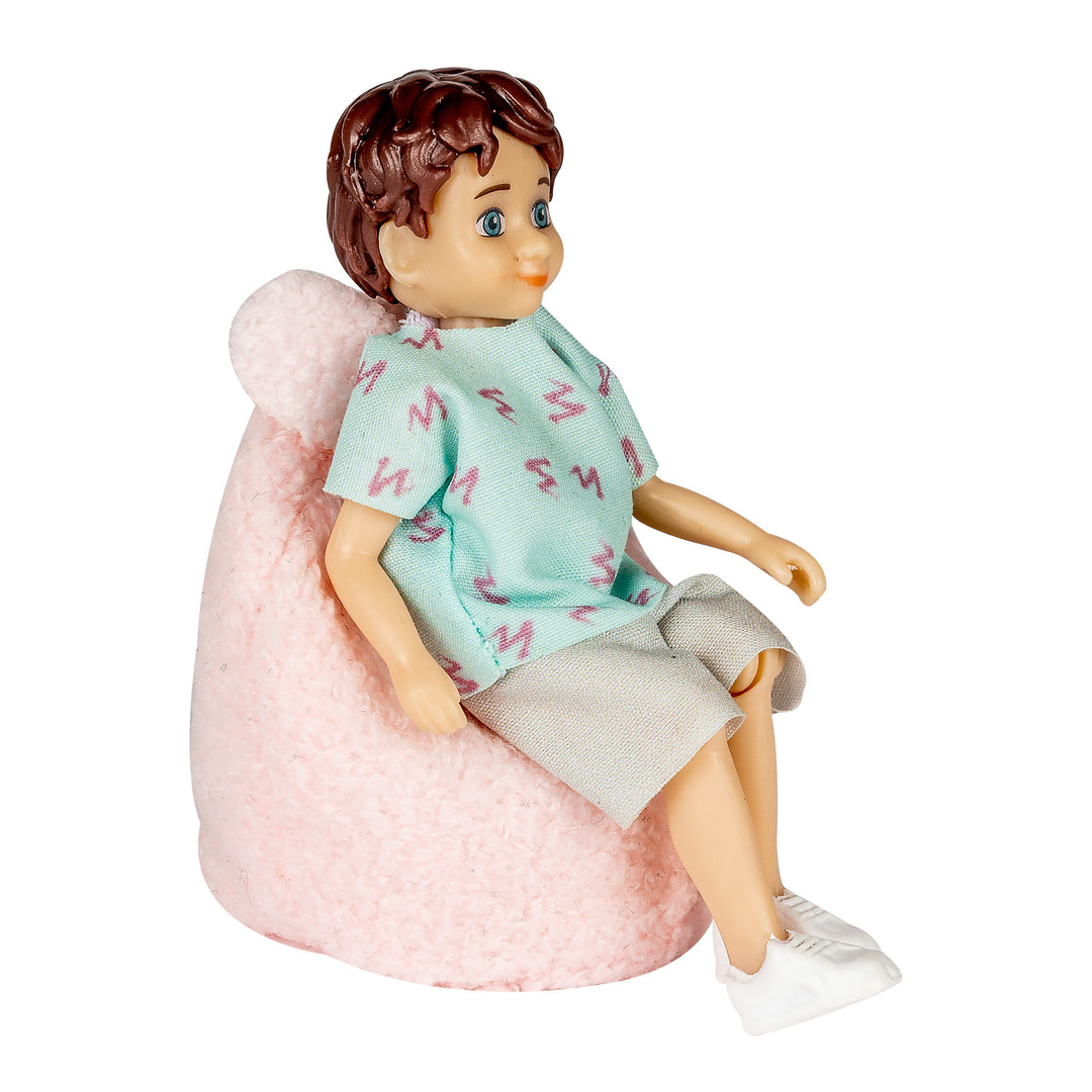 Lundby Doll House Accessories - Star Ceiling Lamp & Beanbag Set
