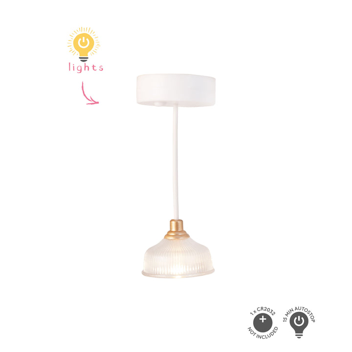 Lundby Doll House Accessories - Classic Ceiling Lamps, 2 pcs