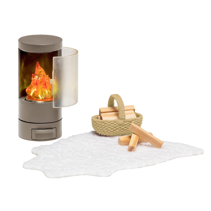 Lundby Doll House Accessories - Fireplace Set