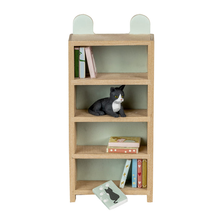 Lundby Doll House Furniture - Bookcase & Accessories Set