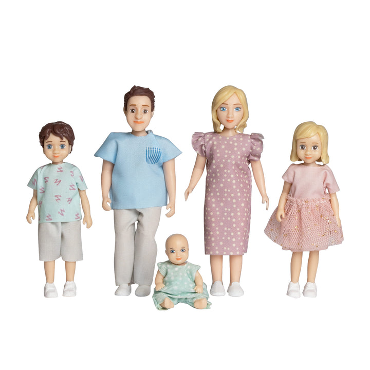 Lundby Doll House Dolls - Charlie Family Set, 5 pcs