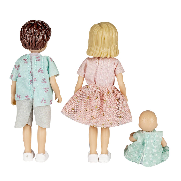 Lundby Doll House Dolls - Charlie Family Set, 5 pcs
