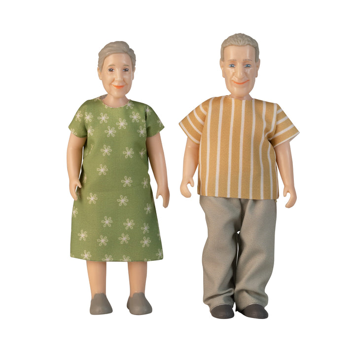 Lundby Doll House Dolls - Elderly Couple Set