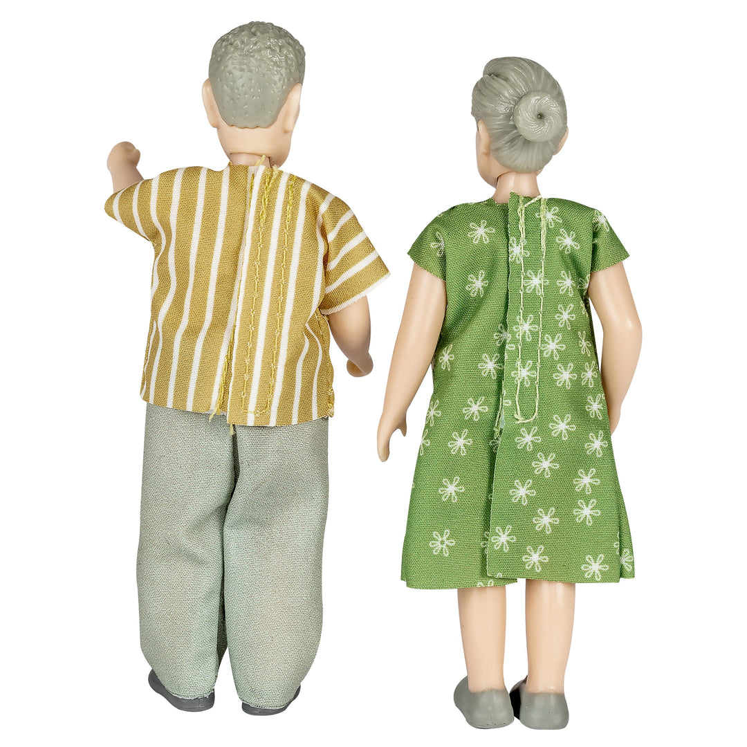 Lundby Doll House Dolls - Elderly Couple Set