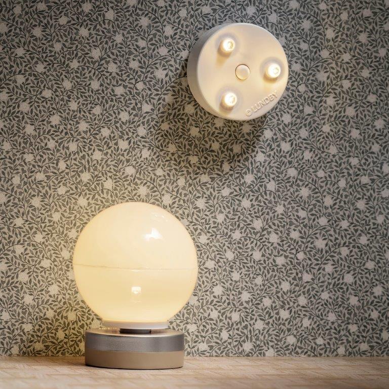 Lundby Spotlight & Ceiling Lamps - Battery Operated