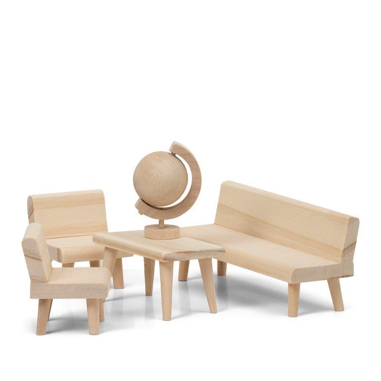 Lundby DIY Living Room Set, 5 pcs