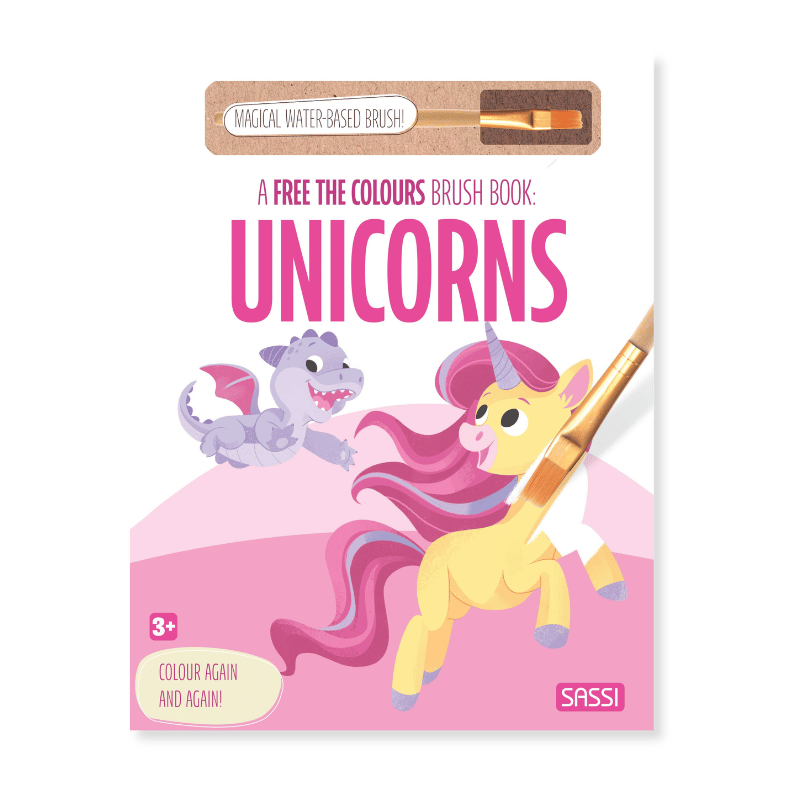 Sassi Magic Water Book - Unicorns