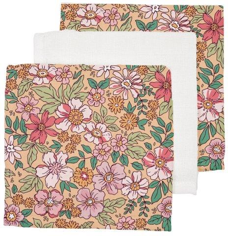 Swim Essentials Muslin Cloth 3 Pack, Blossom, 60 x 60cm