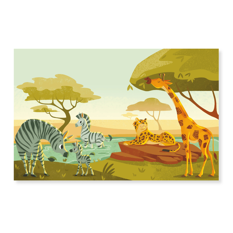 Sassi Magic Water Book - The Savannah