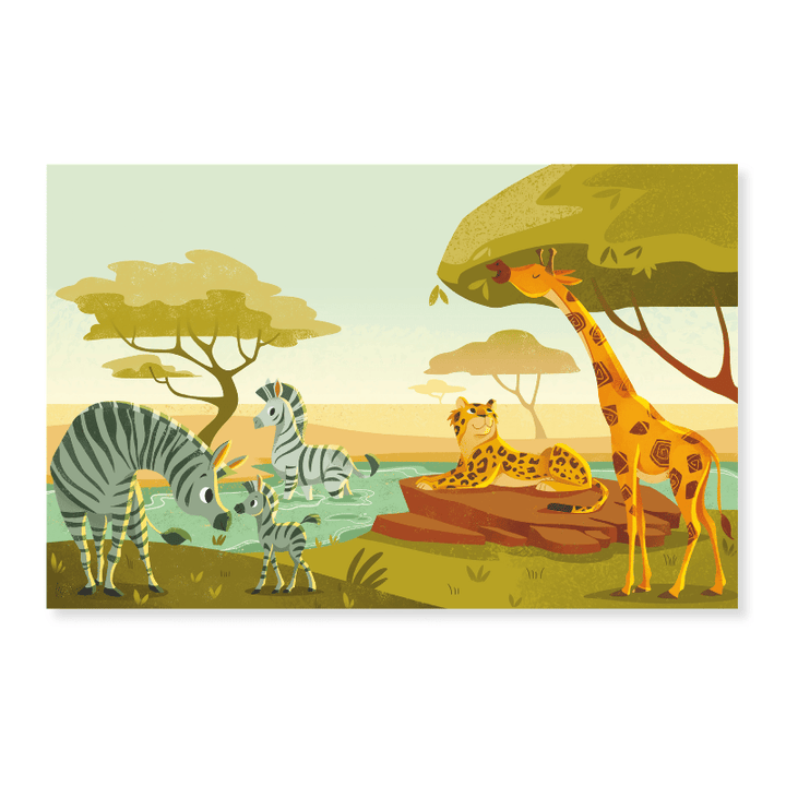 Sassi Magic Water Book - The Savannah